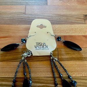 NWT Trish Waldon Earrings and Necklace set